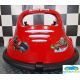 Coche Eléctrico Infantil de Choque Angry Birds 6V Blanco