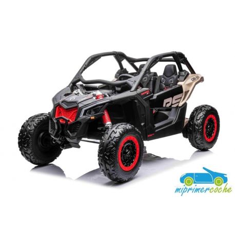 TODOTERRENO ELÉCTRICO INFANTIL BUGGY CAN-AM MAVERICK 4X4 12V 2 PLAZAS 