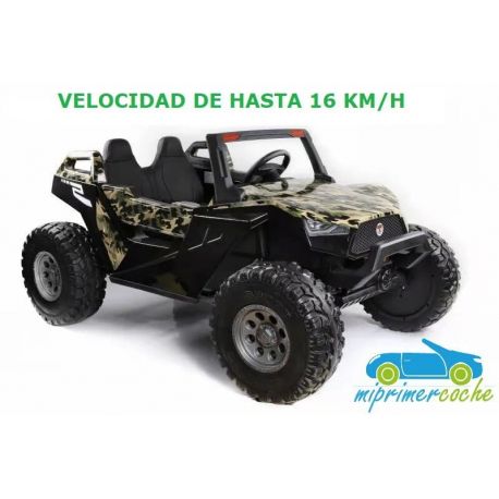 Todoterreno Eléctrico para niños CLASH 24V POWER SX1928 2 PLAZAS mando 2.4G