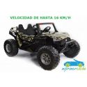 Todoterreno CLASH 24V POWER 4x4 2 PLAZAS mando 2.4G