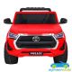 Todoterreno Eléctrico para niños TOYOTA HILUX 4X4 12V 2 plazas mando 2.4G