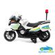 Moto eléctrica para niños POLICÍA 24V 2 PLAZAS