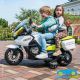 Moto eléctrica para niños POLICÍA 24V 2 PLAZAS