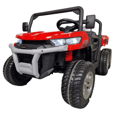 Camión Eléctrico Infantil Transporter Volquete 24V 2.4G Rojo