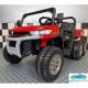 Camión Eléctrico Infantil Transporter Volquete 24V 2.4G Rojo