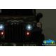 Camión Eléctrico Infantil Jeep Willys Army EE.UU Verde Claro 4X4 12V 2.4G