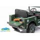 Camión Eléctrico Infantil Jeep Willys Army EE.UU Verde Claro 4X4 12V 2.4G