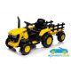 Tractor Eléctrico para Niños FASTRAC 12v 2.4G con remolque