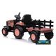 Tractor Eléctrico para Niños FASTRAC 12v 2.4G con remolque