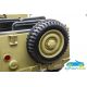 Coche Eléctrico Infantil Verde Jeep Willys Army EE.UU 4X4 12V 3 Asientos 2.4G