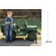 Coche Eléctrico Infantil Verde Jeep Willys Army EE.UU 4X4 12V 3 Asientos 2.4G