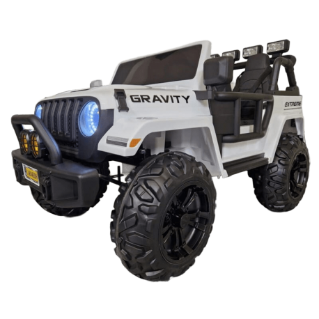 Coche eléctrico para niños JEEP Gravity 12V 2 plazas
