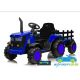 Tractor Eléctrico para Niños FASTRAC 12v 2.4G con remolque