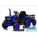 Tractor Eléctrico para Niños FASTRAC 12v 2.4G con remolque