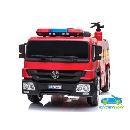 Camión Eléctrico Bomberos para Niños SX1818 12V 1 Plaza 2.4G