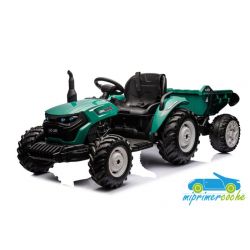 TRACTOR ELÉCTRICO INFANTIL HC306 CON REMOLQUE 24V MANDO