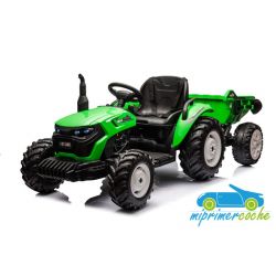 TRACTOR ELÉCTRICO INFANTIL HC306 CON REMOLQUE 24V MANDO