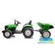 TRACTOR ELÉCTRICO PARA NIÑOS HC306 24V CON REMOLQUE Y MANDO