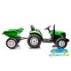 TRACTOR ELÉCTRICO PARA NIÑOS HC306 24V CON REMOLQUE Y MANDO