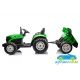 TRACTOR ELÉCTRICO PARA NIÑOS HC306 24V CON REMOLQUE Y MANDO