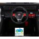 Coche Electrico Infantil MONSTER JEEP 4X4 NEGRO METALIZADO 2 PLAZAS