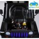 Coche Electrico Infantil MONSTER JEEP 4X4 NEGRO METALIZADO 2 PLAZAS