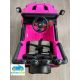 Coche Electrico Infantil MONSTER JEEP 4X4 NEGRO METALIZADO 2 PLAZAS