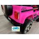 Coche Electrico Infantil MONSTER JEEP 4X4 NEGRO METALIZADO 2 PLAZAS