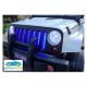 Coche Electrico Infantil MONSTER JEEP 4X4 NEGRO METALIZADO 2 PLAZAS