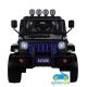 Coche Electrico Infantil MONSTER JEEP 4X4 NEGRO METALIZADO 2 PLAZAS