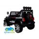 Coche Electrico Infantil MONSTER JEEP 4X4 NEGRO METALIZADO 2 PLAZAS
