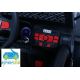 Coche Electrico Infantil MONSTER JEEP 4X4 NEGRO METALIZADO 2 PLAZAS