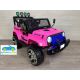 Coche Electrico Infantil MONSTER JEEP 4X4 NEGRO METALIZADO 2 PLAZAS