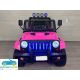 Coche Electrico Infantil MONSTER JEEP 4X4 NEGRO METALIZADO 2 PLAZAS