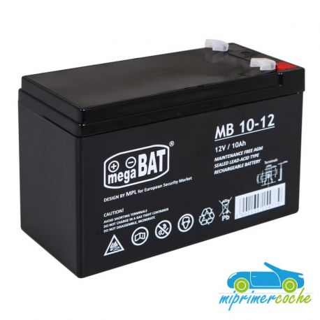 Batería para coches eléctricos de niños 12V10Ah