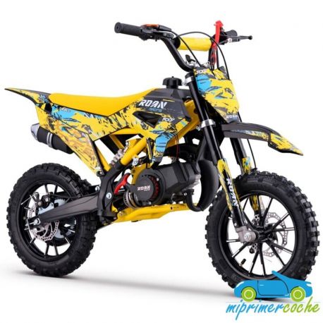 Minimoto de gasolina para niños CROSS RXF 49CC 2 tiempos