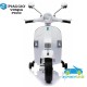Moto Eléctrica para niños VESPA PIAGGIO 12V color blanco