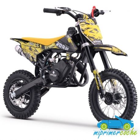 Minimoto de gasolina para niños CROSS RXT 60CC 12'' 2 tiempos 