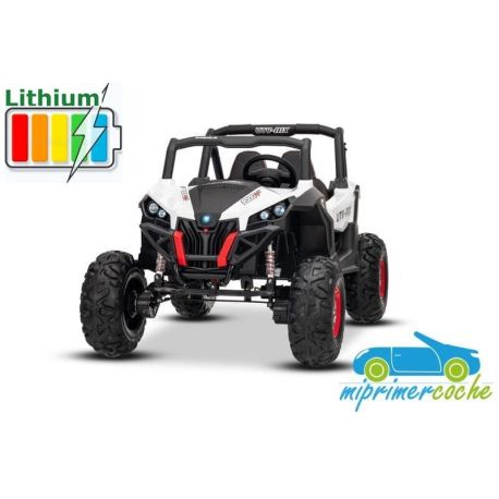 TODOTERRENO ELÉCTRICO INFANTIL BUGGY UTV-MX 24V 4X4 2 PLAZAS BATERÍA LITIO 