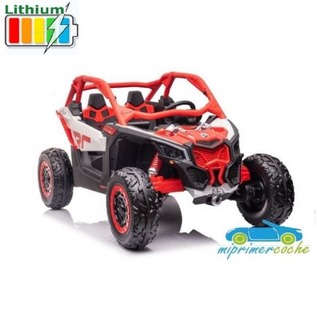 TODOTERRENO ELÉCTRICO INFANTIL BUGGY CAN-AM MAVERICK 4X4 12V 2 PLAZAS