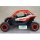 TODOTERRENO ELÉCTRICO INFANTIL BUGGY CAN-AM MAVERICK 4X4 12V 2 PLAZAS