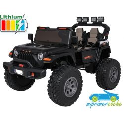 TODOTERRENO SPORT EXTREMO 24V 2 PLAZAS 4X4 MANDO 2.4G TAMAÑO VARIABLE BATERÍA LITIO