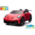 Coche eléctrico para niños PORSCHE 911 GT3 24V 4x4 2 PLAZAS BATERÍA LITIO 