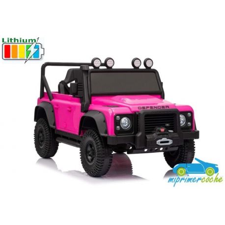 Todoterreno Eléctrico Infantil LAND ROVER DEFENDER SVX 4X4 12V Mando 2.4G Batería Litio