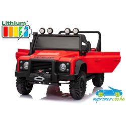 Todoterreno Eléctrico Infantil LAND ROVER DEFENDER SVX 4X4 12V Mando 2.4G Batería Litio