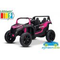 Coche Eléctrico Para Niños BUGGY UTV XXL 24V 2 PLAZAS Batería Litio Pedal de freno