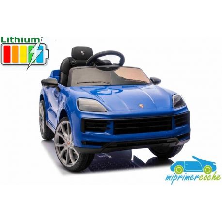 Coche Eléctrico Para Niños PORSCHE CAYENNE 12V Mando 2.4G Batería Litio