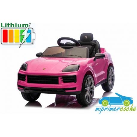 Coche Eléctrico Para Niños PORSCHE CAYENNE 12V Mando 2.4G Batería Litio