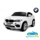 BMW X6M blanco 12v 1 plaza 2.4G