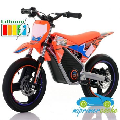 Moto eléctrica para niños WARRIOR 36V 350W MX-E350 SUPERMOTARD Litio 14''